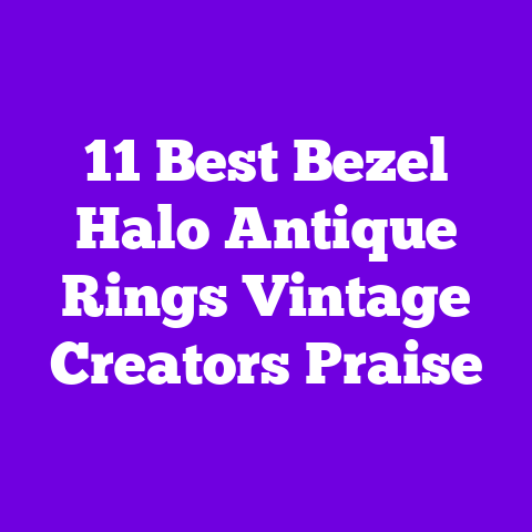 11 Best Bezel Halo Antique Rings Vintage Creators Praise