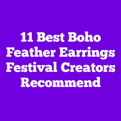 11 Best Boho Feather Earrings Festival Creators Recommend