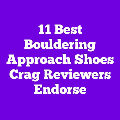 11 Best Bouldering Approach Shoes Crag Reviewers Endorse