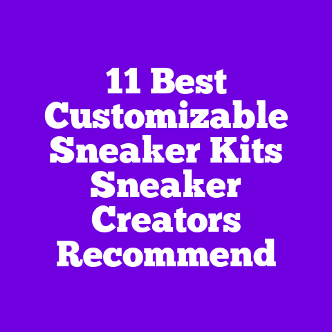 11 Best Customizable Sneaker Kits Sneaker Creators Recommend