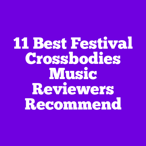 11 Best Festival Crossbodies Music Reviewers Recommend