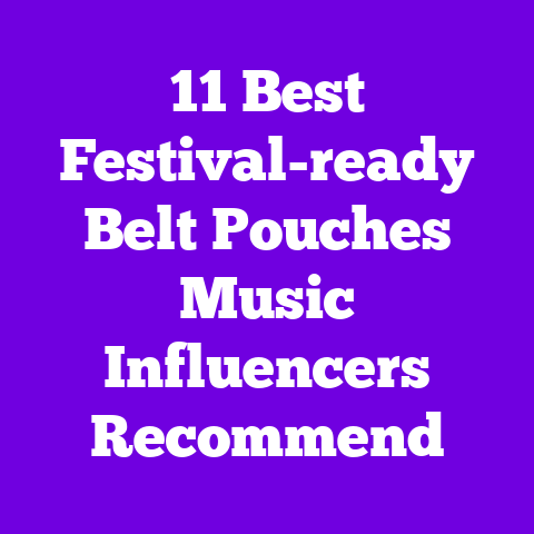 11 Best Festival-ready Belt Pouches Music Influencers Recommend