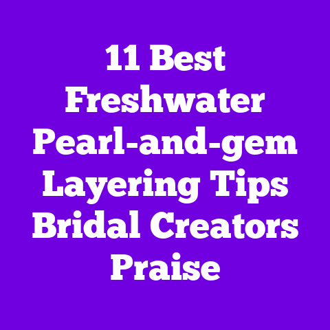11 Best Freshwater Pearl-and-gem Layering Tips Bridal Creators Praise