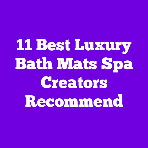 11 Best Luxury Bath Mats Spa Creators Recommend