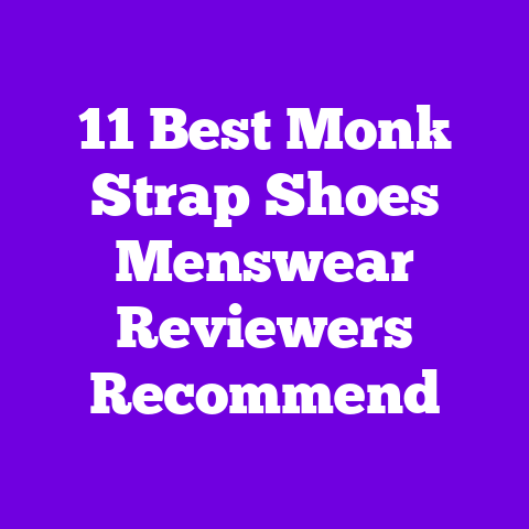 11 Best Monk Strap Shoes Menswear Reviewers Recommend