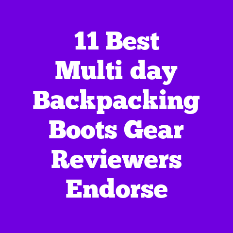 11 Best Multi‑day Backpacking Boots Gear Reviewers Endorse