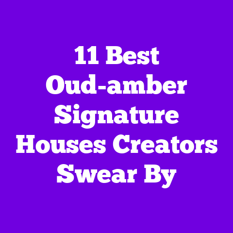 11 Best Oud-amber Signature Houses Creators Swear By