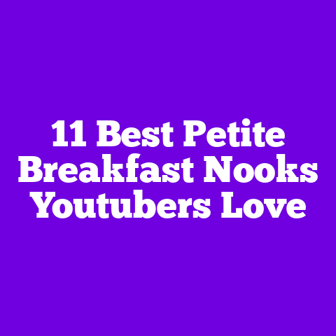 11 Best Petite Breakfast Nooks Youtubers Love