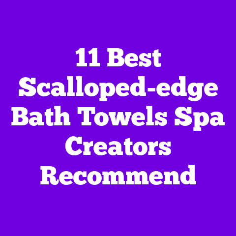 11 Best Scalloped-edge Bath Towels Spa Creators Recommend