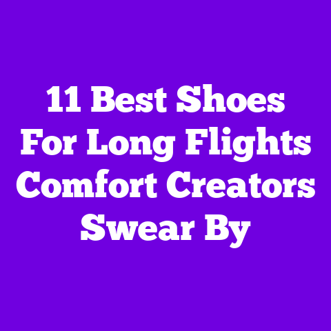 11 Best Shoes For Long Flights Comfort Creators Swear By