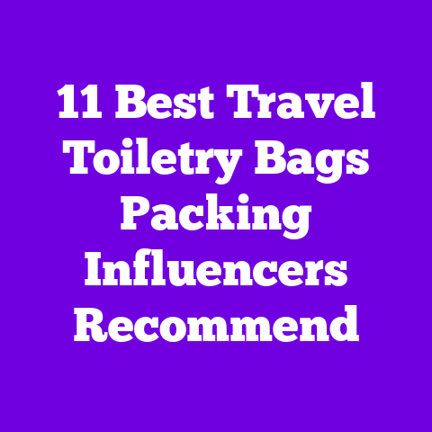 11 Best Travel Toiletry Bags Packing Influencers Recommend