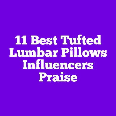 11 Best Tufted Lumbar Pillows Influencers Praise