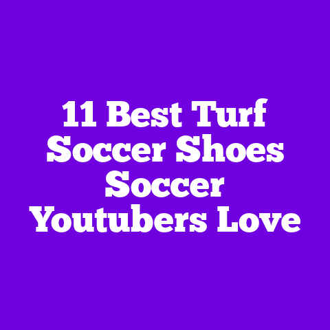 11 Best Turf Soccer Shoes Soccer Youtubers Love