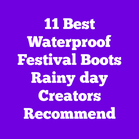 11 Best Waterproof Festival Boots Rainy‑day Creators Recommend