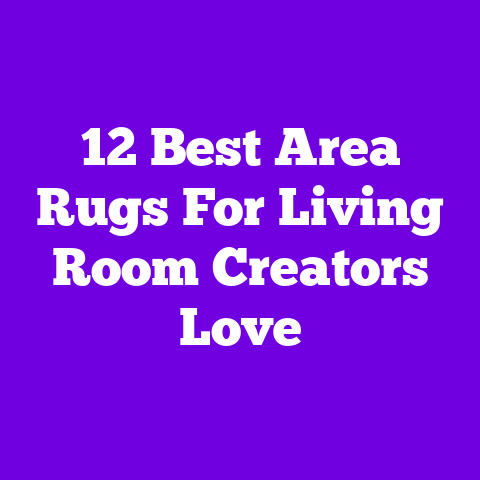 12 Best Area Rugs For Living Room Creators Love