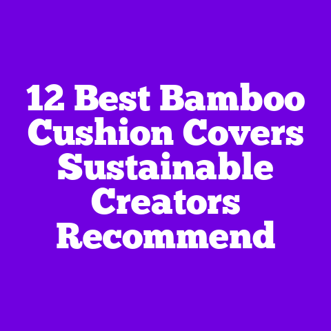 12 Best Bamboo Cushion Covers Sustainable Creators Recommend