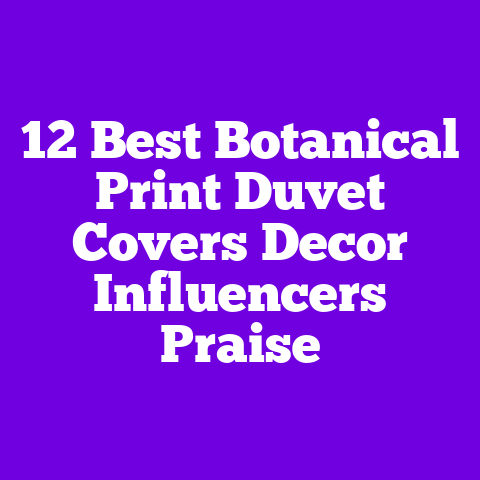 12 Best Botanical Print Duvet Covers Decor Influencers Praise