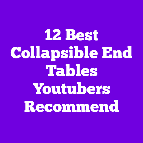 12 Best Collapsible End Tables Youtubers Recommend