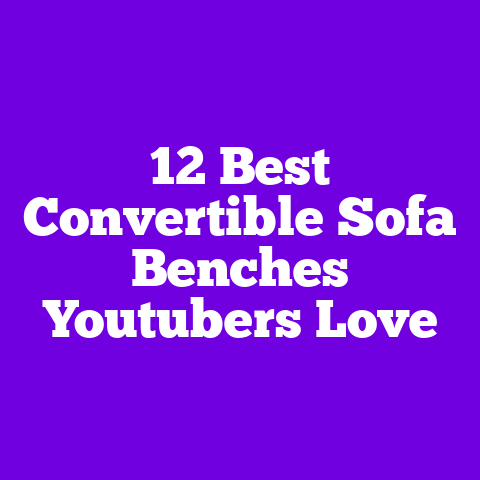12 Best Convertible Sofa Benches Youtubers Love