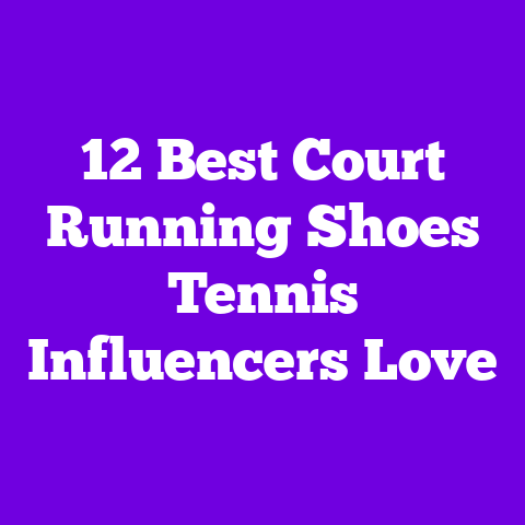 12 Best Court Running Shoes Tennis Influencers Love