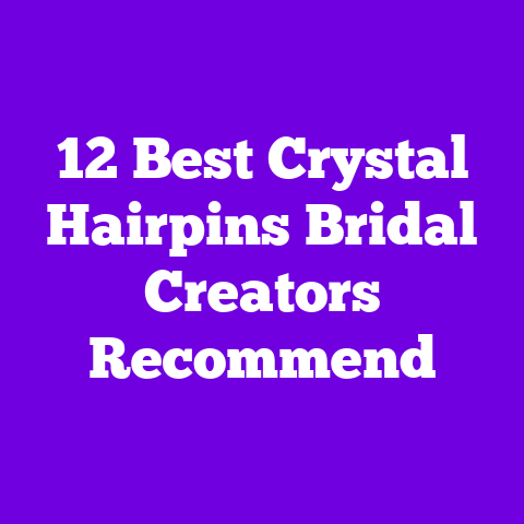 12 Best Crystal Hairpins Bridal Creators Recommend