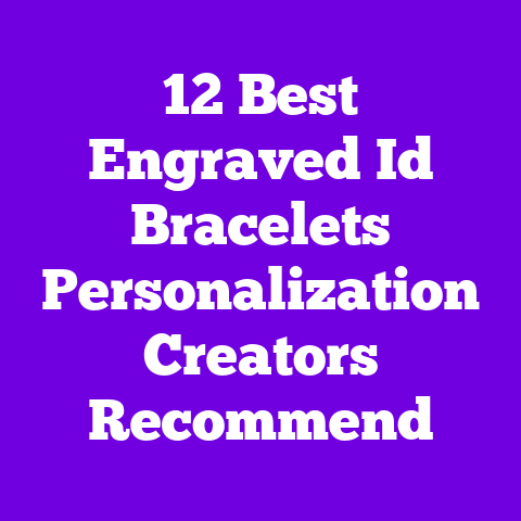 12 Best Engraved Id Bracelets Personalization Creators Recommend