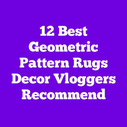 12 Best Geometric Pattern Rugs Decor Vloggers Recommend