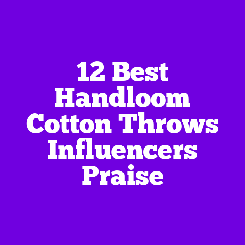 12 Best Handloom Cotton Throws Influencers Praise