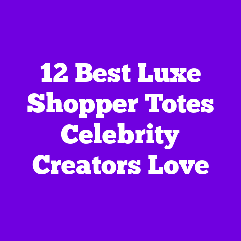 12 Best Luxe Shopper Totes Celebrity Creators Love