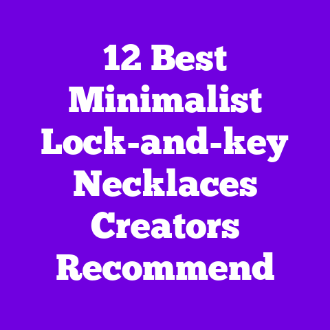 12 Best Minimalist Lock-and-key Necklaces Creators Recommend