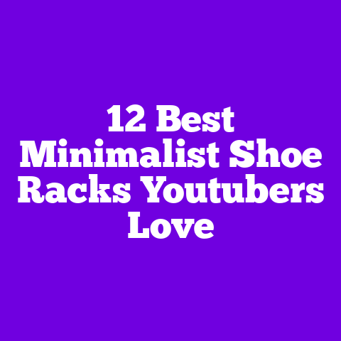 12 Best Minimalist Shoe Racks Youtubers Love