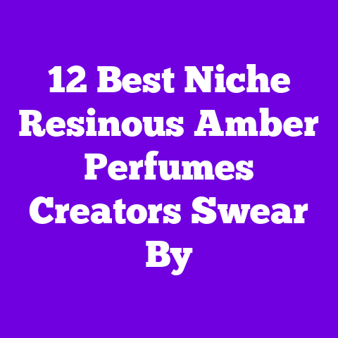 12 Best Niche Resinous Amber Perfumes Creators Swear By