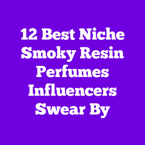 12 Best Niche Smoky Resin Perfumes Influencers Swear By