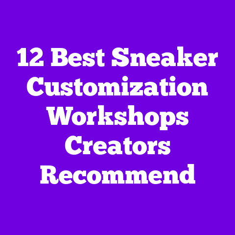 12 Best Sneaker Customization Workshops Creators Recommend