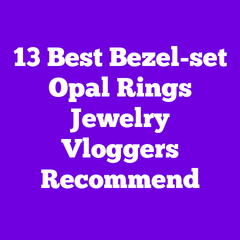 13 Best Bezel-set Opal Rings Jewelry Vloggers Recommend