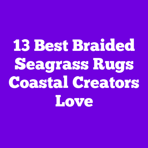 13 Best Braided Seagrass Rugs Coastal Creators Love