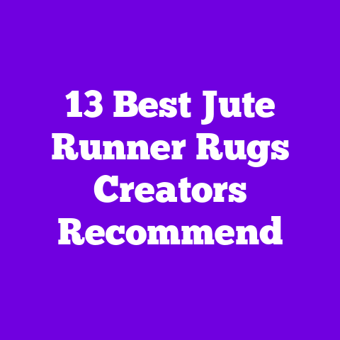 13 Best Jute Runner Rugs Creators Recommend