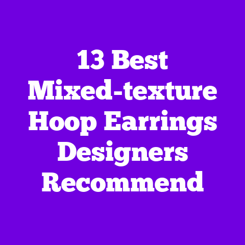 13 Best Mixed-texture Hoop Earrings Designers Recommend