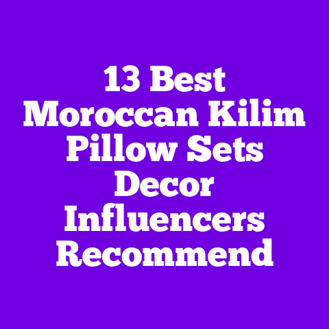 13 Best Moroccan Kilim Pillow Sets Decor Influencers Recommend