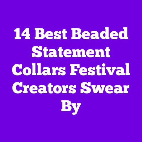 14 Best Beaded Statement Collars Festival Creators Swear By