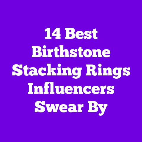 14 Best Birthstone Stacking Rings Influencers Swear By