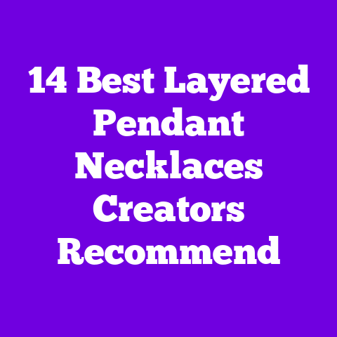 14 Best Layered Pendant Necklaces Creators Recommend