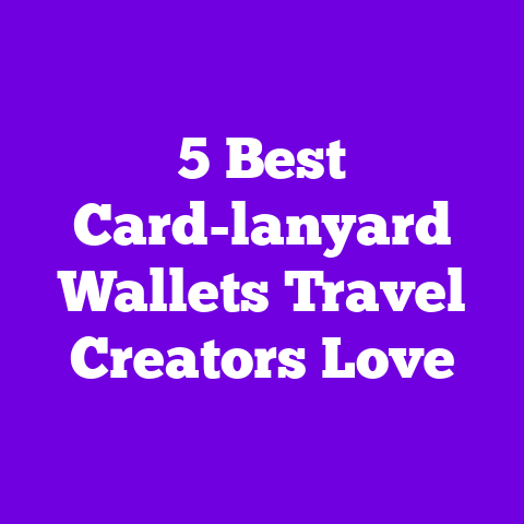 5 Best Card-lanyard Wallets Travel Creators Love