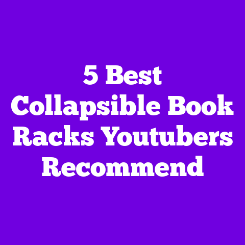 5 Best Collapsible Book Racks Youtubers Recommend