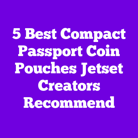 5 Best Compact Passport Coin Pouches Jetset Creators Recommend