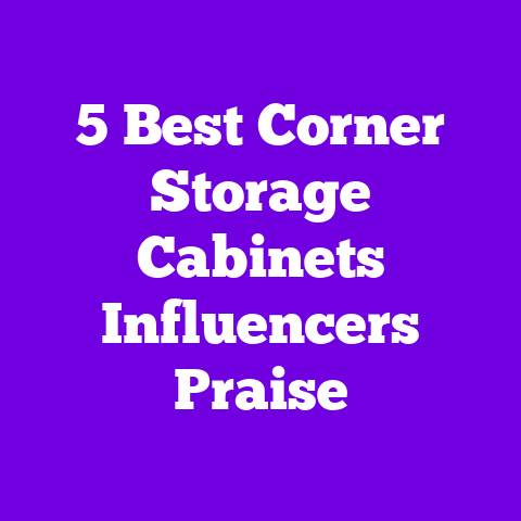 5 Best Corner Storage Cabinets Influencers Praise