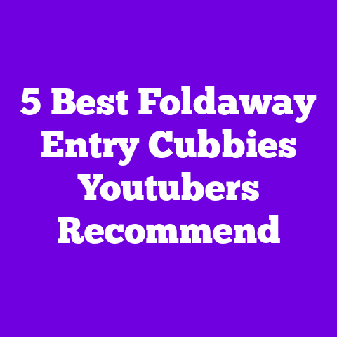5 Best Foldaway Entry Cubbies Youtubers Recommend
