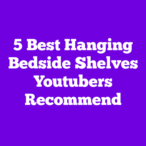 5 Best Hanging Bedside Shelves Youtubers Recommend
