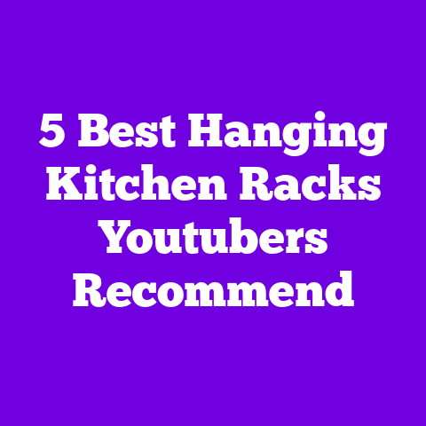 5 Best Hanging Kitchen Racks Youtubers Recommend