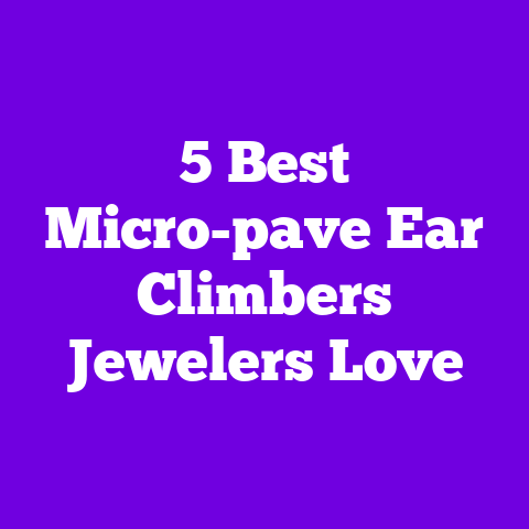 5 Best Micro-pave Ear Climbers Jewelers Love